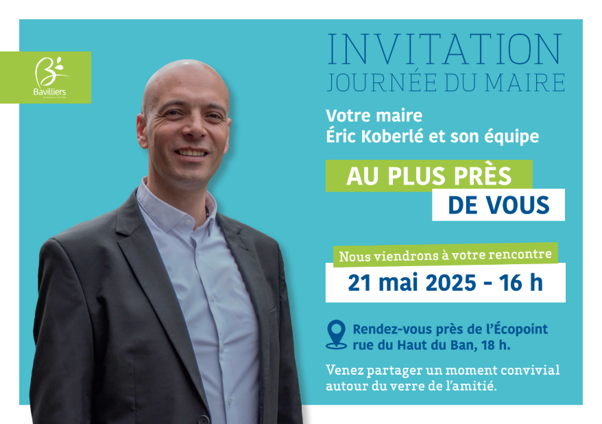 Invitation journée du Maire 21 mai