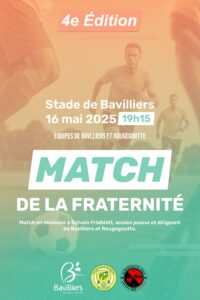 Affiche Match de la Fraternité