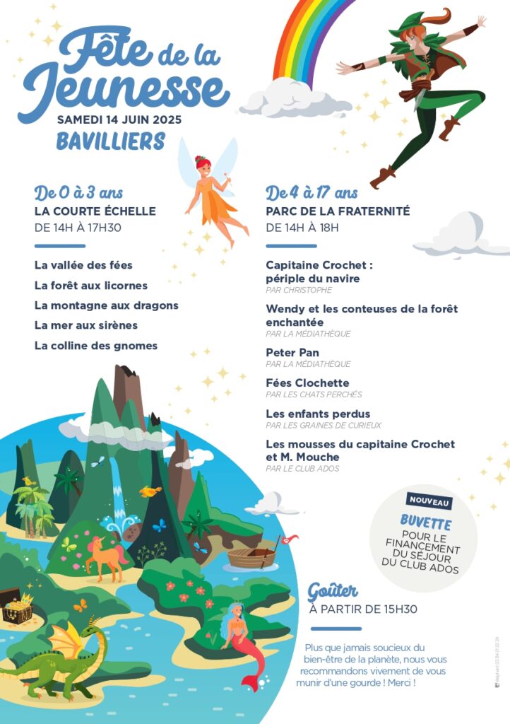 Affiche fête de la jeunesse verso