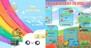 Planning Mercredis de juin-juillet