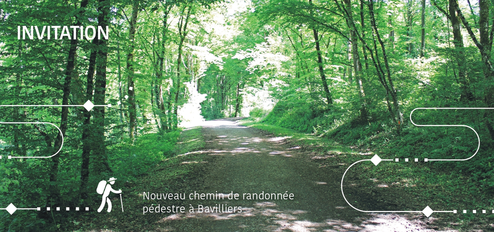 Invitation inauguration chemin