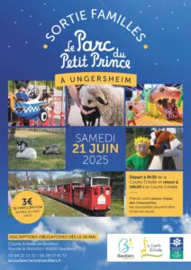 Affiche Sortie famille parc du petit prince