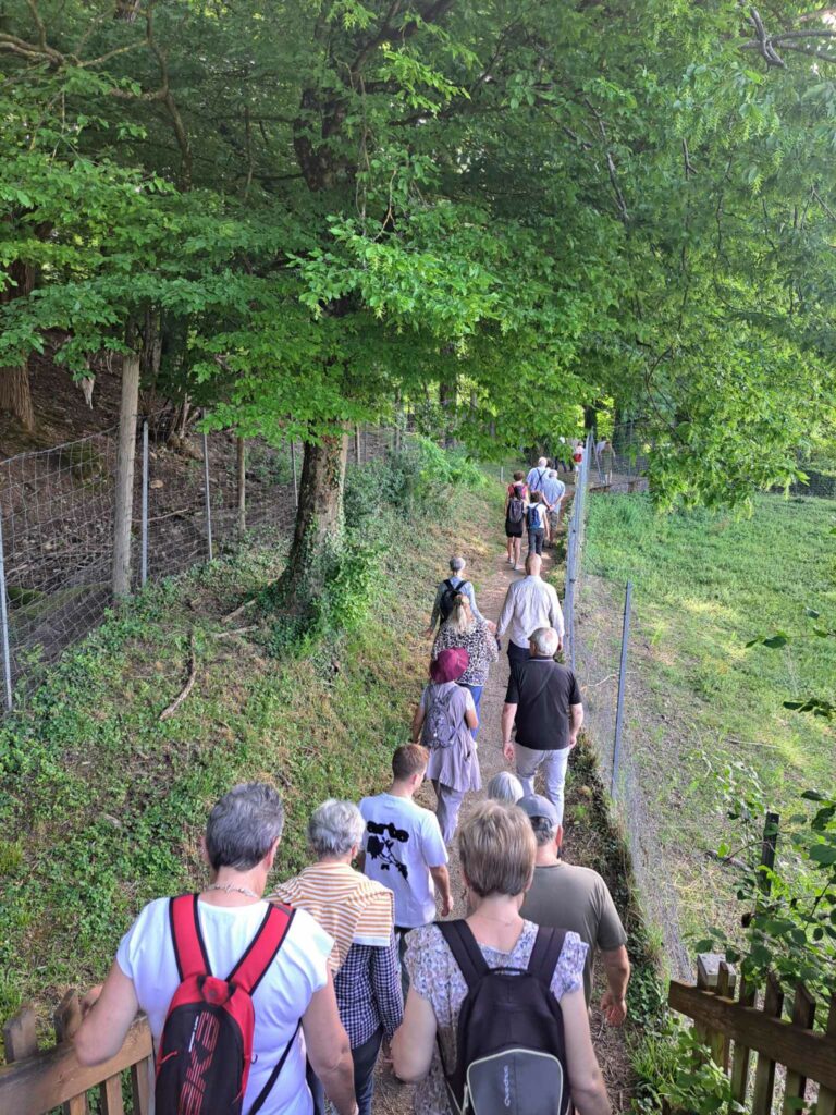 Inauguration chemin de rando 5