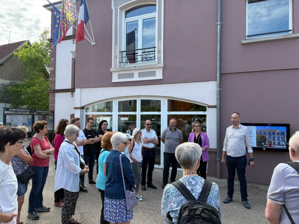 Inauguration chemin de rando 7