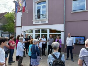 Inauguration chemin de rando 7