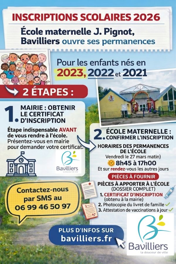 Affiche école