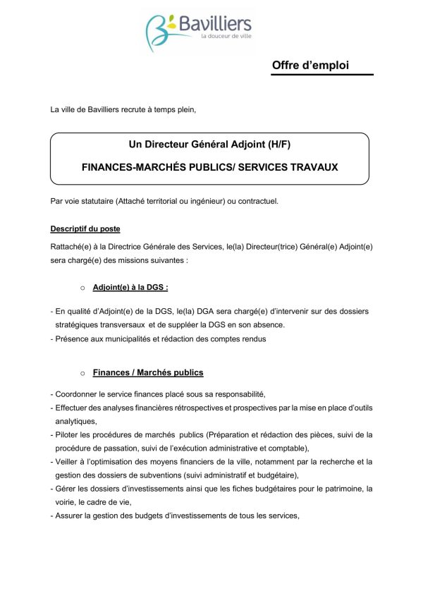 Annonce DGA Travaux-Finances et marchés publics-images-0