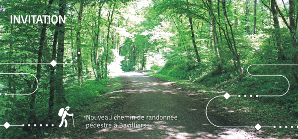 Invitation inauguration chemin